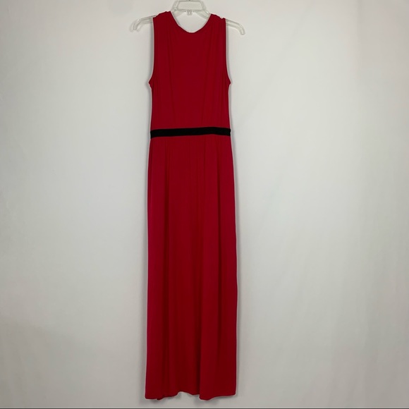 BCBGMaxazria Maxi Dress Slim Split Front - Picture 8 of 9